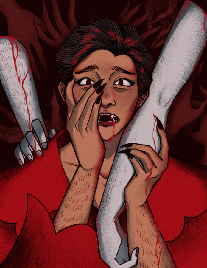 aswang, 2022, inkjet print, 19.75" x 27.5"