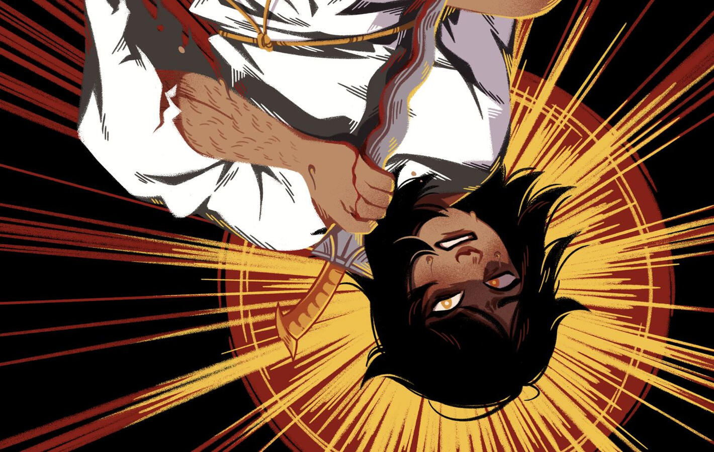 detail crop of deposisyon, 2022, inkjet print, 22" x 30"